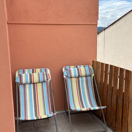 Au Coeur De Ville Avec Terrasse Céret Dış mekan fotoğraf
